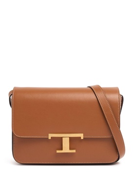 Mini T Timeless leather shoulder bag