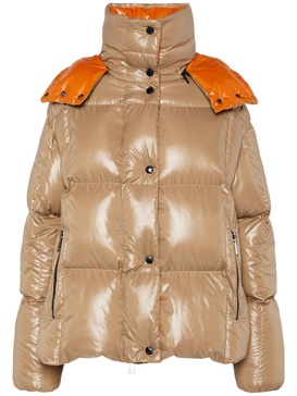 Parana lacquered nylon down jacket