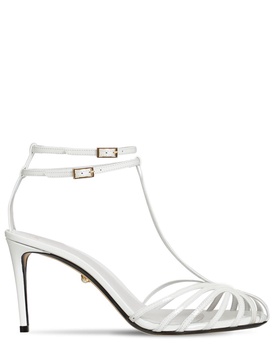 80mm Anna patent leather sandals