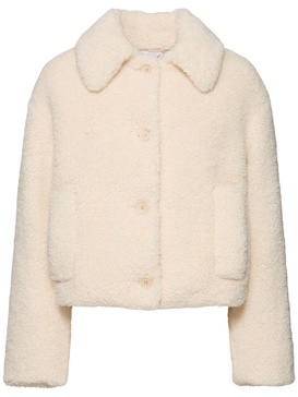 Zowi buttoned teddy short coat