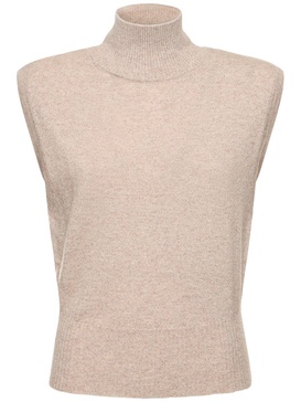 Arco sleeveless cashmere sweater