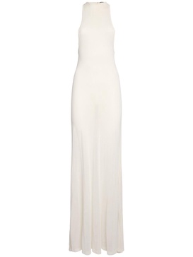 La Robe Maille Sculta long dress