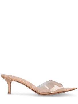 55mm Elle plexi sandal mules