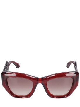 Paisley cat-eye sunglasses