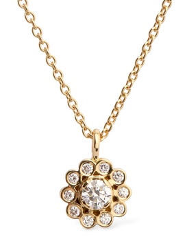 Soleil Simple 18kt & diamond necklace