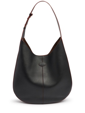 Medium Di Hobo leather shoulder bag