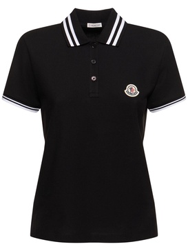 Cotton polo t-shirt