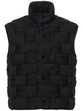 Tech nylon down vest