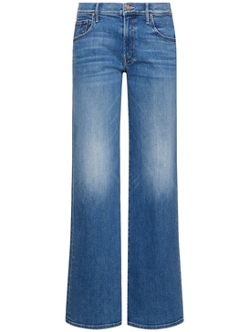 The Mid Rise Maven Sneak wide jeans