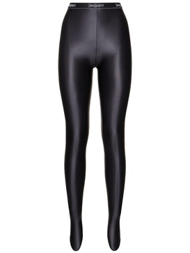 Stretch nylon blend leggings