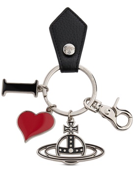 I Love Orb leather key holder