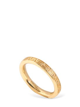 Greek motif small fedina ring