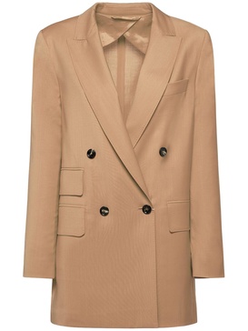 Nebbie wool double breast blazer