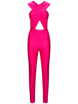 Hola shiny stretch lycra jumpsuit