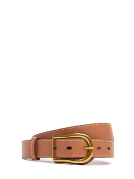 30mm leather buckle belt