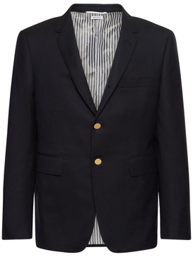 Single breast wool blazer