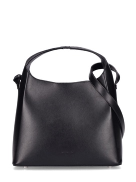 Mini Sac smooth leather top handle bag