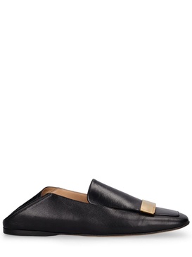 Leather loafers