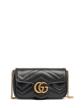 Gucci GG Marmont Detachable Card Case Mini Shoulder Bag