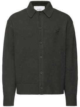 Ode collared wool cardigan