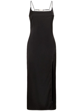 La Robe Notte satin midi dress 