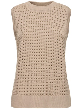 Darin cotton knit tank top