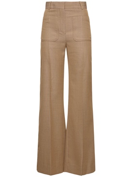 Alina wool blend flared pants