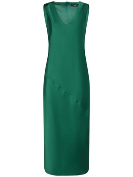 Giubba sleeveless satin midi dress