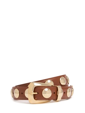 Benny leather belt w/ studs