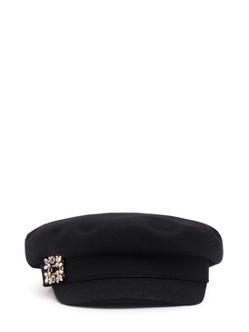 RV crystal broach sailor cap