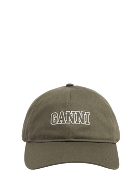 Logo organic cotton cap