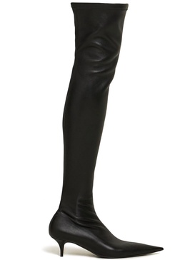 50mm Avenue leather boots