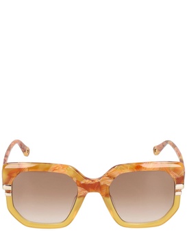 West butterfly bio-acetate sunglasses