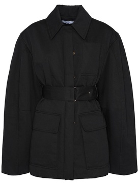 Jacquemus Le Blouson Bari Belted Waist Jacket