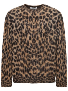 Leopard print sweater