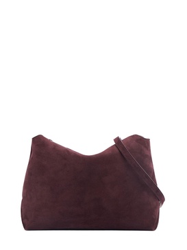 Medium Lina suede crossbody bag