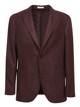 Shetland Black-bordeaux Jacket