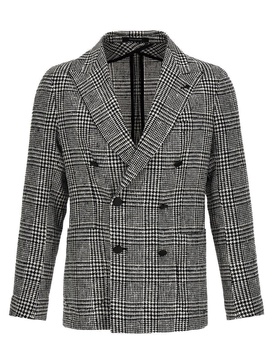 Prince Of Wales Blazer White/Black