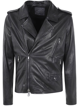 Giorgio Brato Eco Sheepskin Biker Jacket Clothing