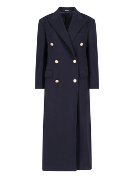 'caitlyn' Double-breasted Maxi Coat