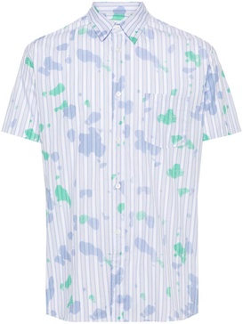 Comme Des Garcons Printed Cotton Shirt