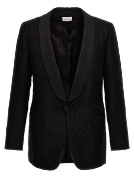 Bally Jaquard Single-Breasted Blazer