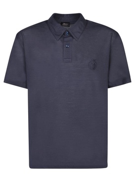 Golf Logo Blue Polo Shirt