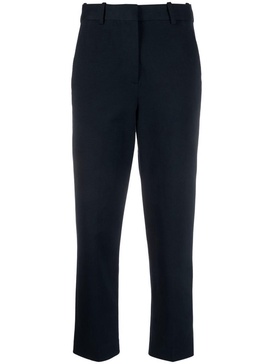 Circolo 1901 Cotton Cropped Trousers in Blue