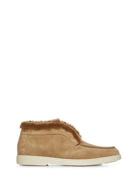 Santoni Desert Boots in Beige