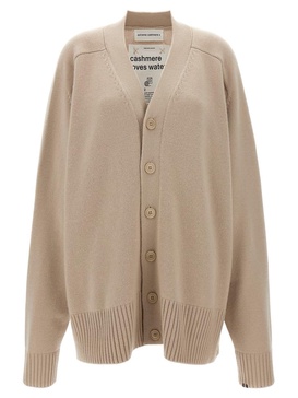 Extreme Cashmere 'N°378 Taurus Eggshell' Cardigan in Beige