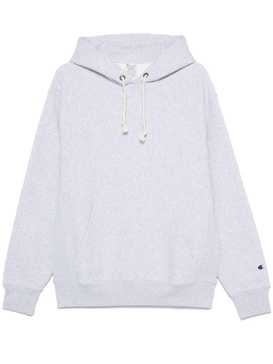 Champion Reverse Weave Relaxed Hoodie in Gray