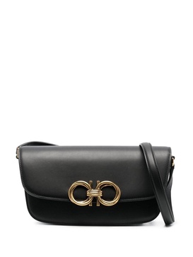 Ferragamo Trapezio Logo Plaque Small Crossbody Bag