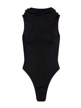 Alaïa Stretch Hooded Bodysuit Clothing