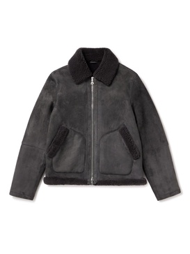 Shearling Bomber Jacket